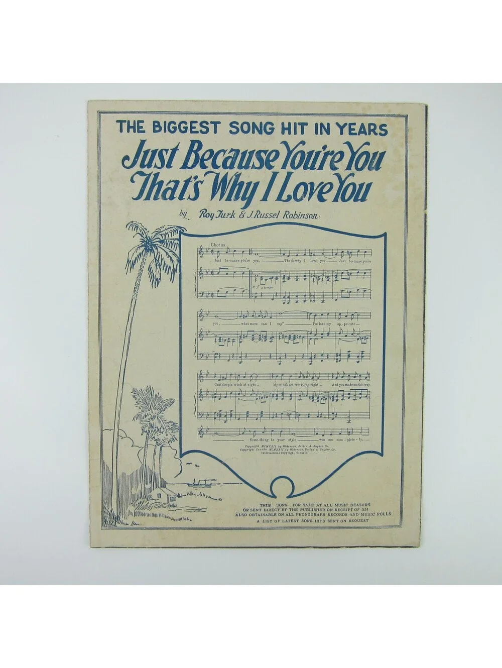 Sheet Music The Sheik Of Araby Eddie Cantor Cover Make It Snappy Antique 1921
